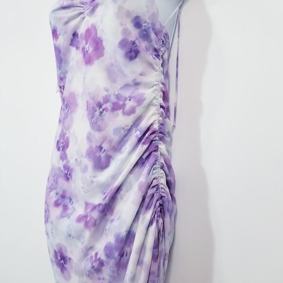 For Love & Lemons Lavender Zinna Midi Dress - Picture 6 of 14